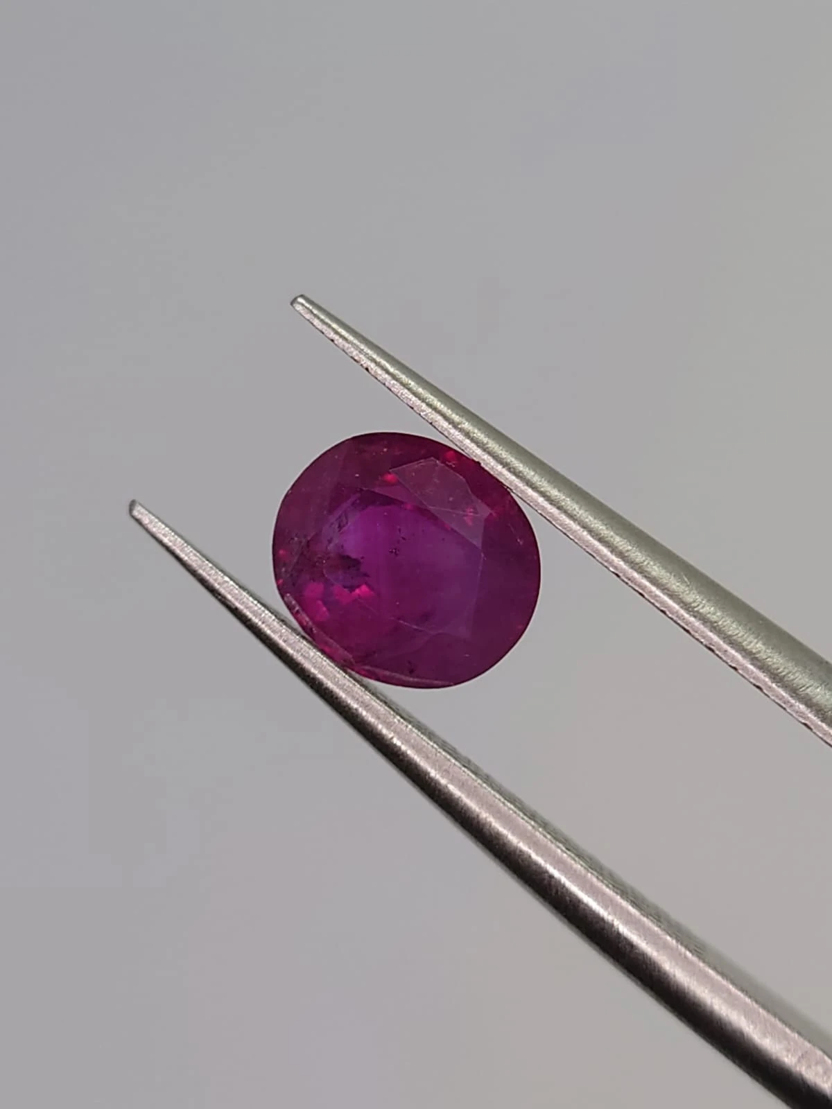 1.37ct Natural Ruby from Kashmir Valley, Pakistan — view 6